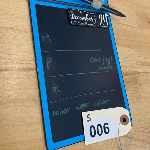 Robert Graham Sweatshirt Mens XL BlueJay White Classic Fit 1/4 Zip Rayon Blend - Picture 11 of 12